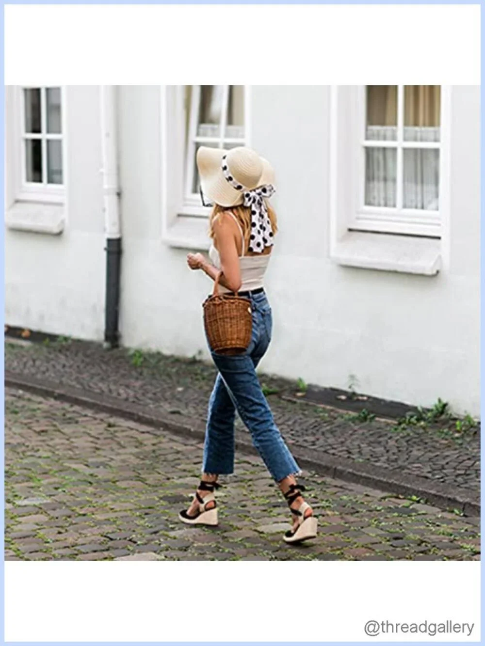 Lace Up Espadrilles Platform Wedge Sandals Slingback Heels